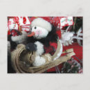 Search for snow sled postcards Snowman
