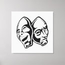 Search for comedy and tragedy masks art Theater