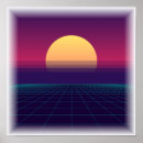 Search for vaporwave aesthetic posters Outrun