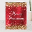 Search for glamorous christmas cards Gold