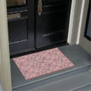 Search for pink floral doormats Elegant