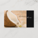 Search for coconut business cards Elegant