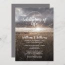 Search for celebration of life sunset invitations Memorial