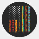 Search for round american flag stickers Black