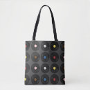 Search for vinyl record tote bags Vintage