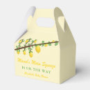 Search for lemon favour boxes Greenery