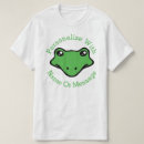 Search for frog face tshirts Amphibian