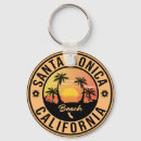 Search for santa monica key rings California