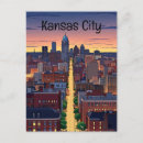 Search for kansas postcards Sunset