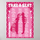 Search for retro wedding seating charts Bold