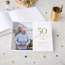 Search for 50th anniversary guest books Keepsake