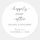 Search for happily ever after wedding stickers Chic