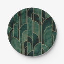Search for art deco plates Green