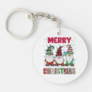Search for gnome key rings Santa claus