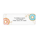 Search for sprinkles return address labels Pink