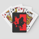 Search for satan playing cards Red