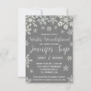 Search for winter baby sprinkle invitations Snowflakes
