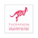 Search for australia rubber stamps Kangaroo