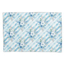 Search for modern minimalist pillowcases Blue and white