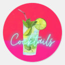 Search for cocktail bar stickers Watercolor