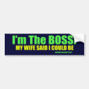 Search for husband wife bumper stickers Married