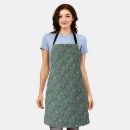 Search for red and yellow flowers aprons Modern