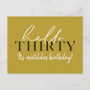 Search for 30th postcards Stylish