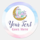 Search for pink moon stickers Gold glitter