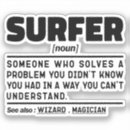 Search for paddle board stickers Surfer