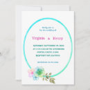 Search for circular 5x7 invitations Elegant