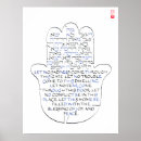 Search for hebrew blessing posters Hamsa