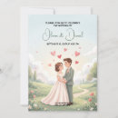 Search for love story wedding invitations Happily ever after