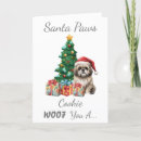 Search for cute shih tzu christmas cards Santa
