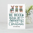 Search for woof christmas cards Dogs