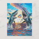 Search for flames postcards Sea