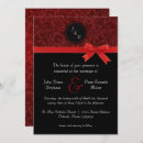 Search for bows wedding invitations Red