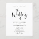 Search for registry invitations Black and white