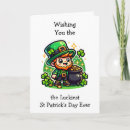 Search for cartoon st patricks day cards Pot of gold