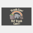 Search for trash can stickers Racoon