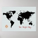 Search for map earth posters Planisphere