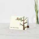 Search for owl horizontal cards Baby shower
