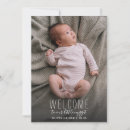 Search for welcome birth announcement cards Modern