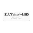 Search for married return address labels Vintage