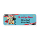 Search for 1950s return address labels Jukebox