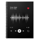 Search for music notebooks Black