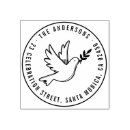 Search for dove rubber stamps Return address