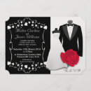 Search for black tuxedo wedding invitations Stylish