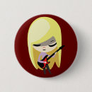 Search for blondes badges Illustration