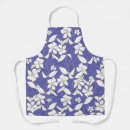 Search for hand drawn flowers aprons White
