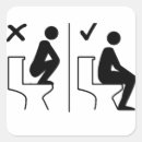 Search for funny toilet stickers Bathroom humour